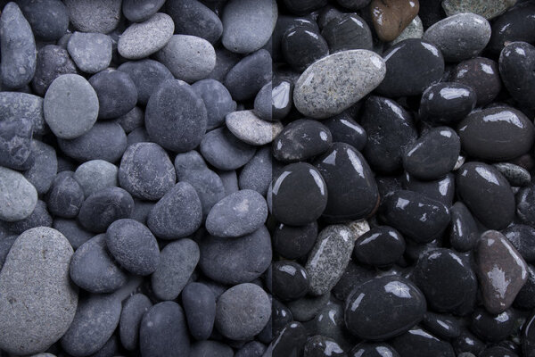 Beach Pebbles Kies getrommelt 1 kg 16-32 mm