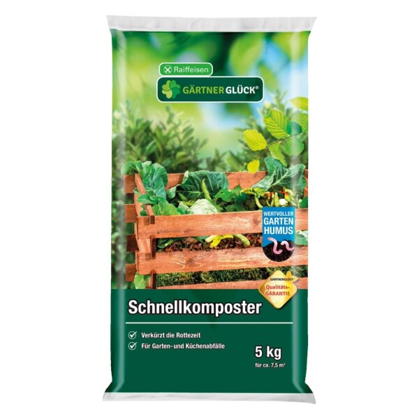 RAIFFEISEN GÄRTNERGLÜCK Schnellkomposter | 5 kg
