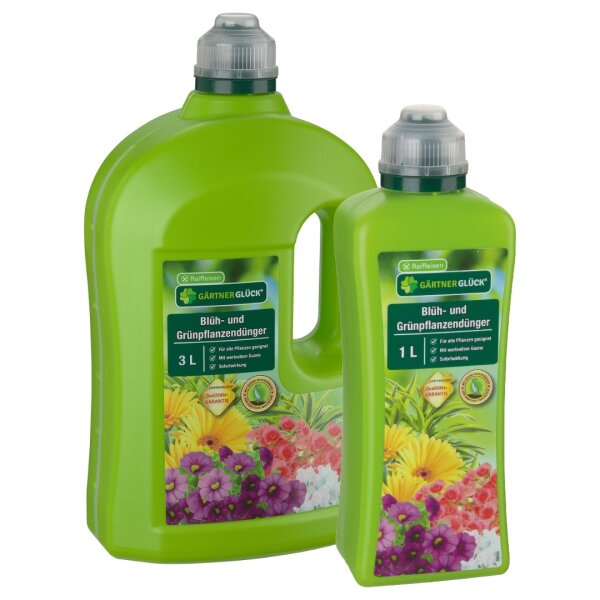 RAIFFEISEN GÄRTNERGLÜCK Blüh‑ und Grünpflanzendünger