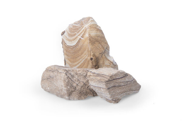 Gabionensteine Pinienstein 1000 kg Big Bag 60-120 mm