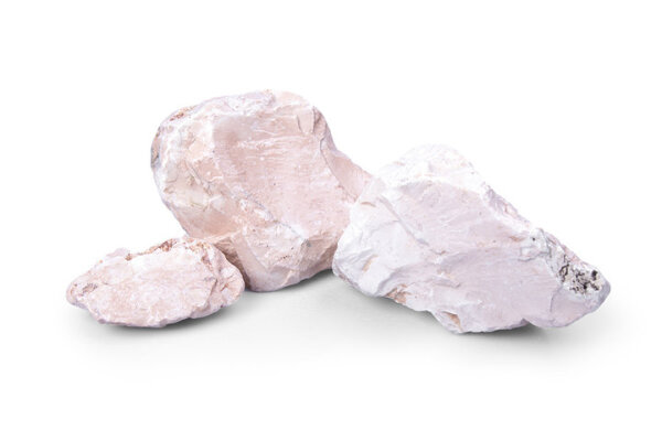 Gabionensteine Rosa Corallo 1 kg Beutel 80-150 mm