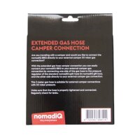NomadiQ Gasschlauch Adapter für Wohnmobil- und Camper Gasanschluss