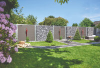 Gabionen Zaunelement für Gabionenzaun von Wilk in verschiedenen Größen