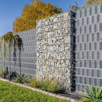 Gabionen Zaunelement für Gabionenzaun von Wilk 120 x 25 x 180 cm