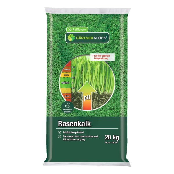 RAIFFEISEN GÄRTNERGLÜCK Rasenkalk 20 kg