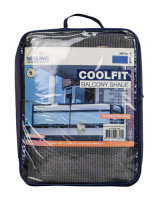 NESLING Balkonverkleidung „Coolfit“ Grau 80...