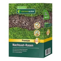 RAIFFEISEN GÄRTNERGLÜCK Premium Nachsaat-Rasen 2 kg