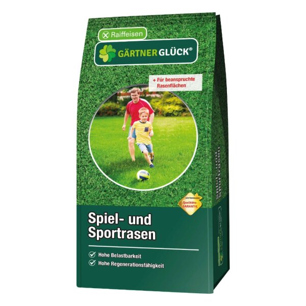 RAIFFEISEN GÄRTNERGLÜCK Spiel‑ und Sportrasen 10 kg