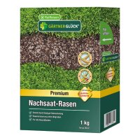 RAIFFEISEN GÄRTNERGLÜCK Premium Nachsaat‑Rasen 1 kg