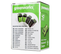 GREENWORKS Ladegerät Akku - Universal Charger 40 V
