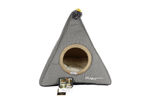DESIGNED BY LOTTE Katzenzelt "Piramido" Grey