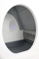 Trixie selbstreinigende Katzentoilette aus Kunststoff in Weiß 40040