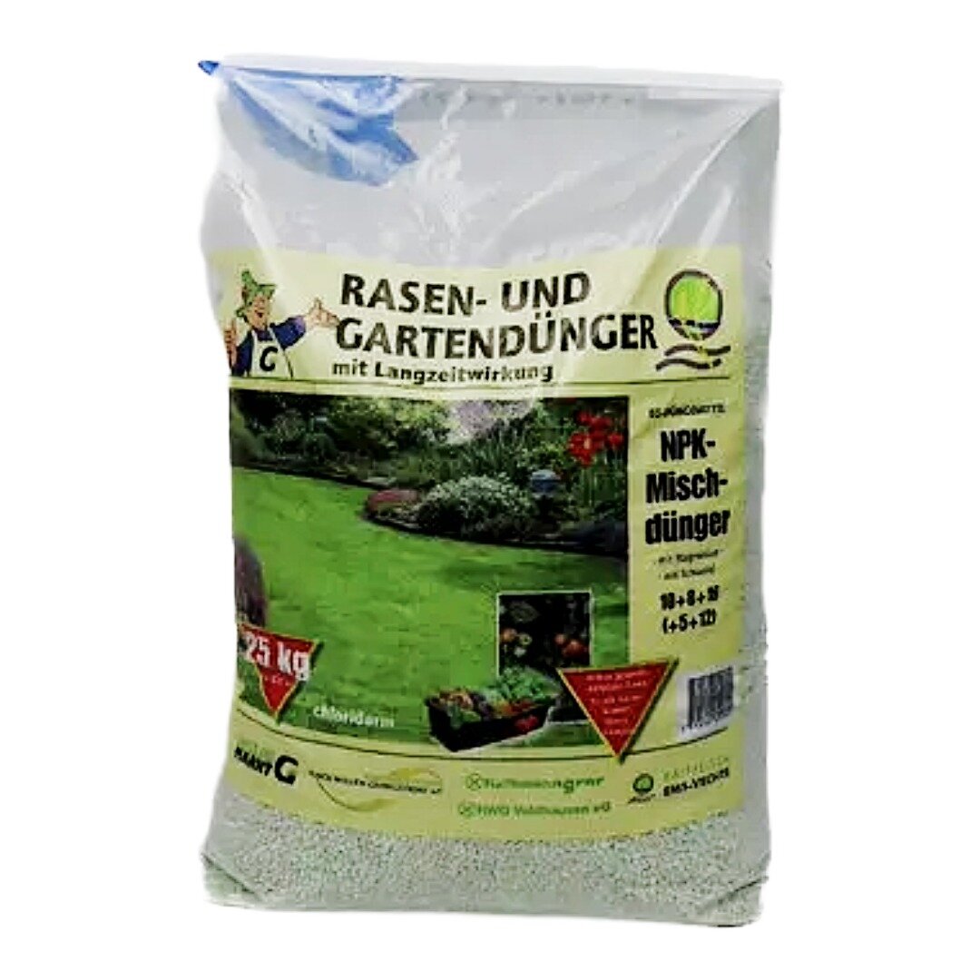 Garten- und Rasendnger NPK 10816  Universaldnger 25 kg