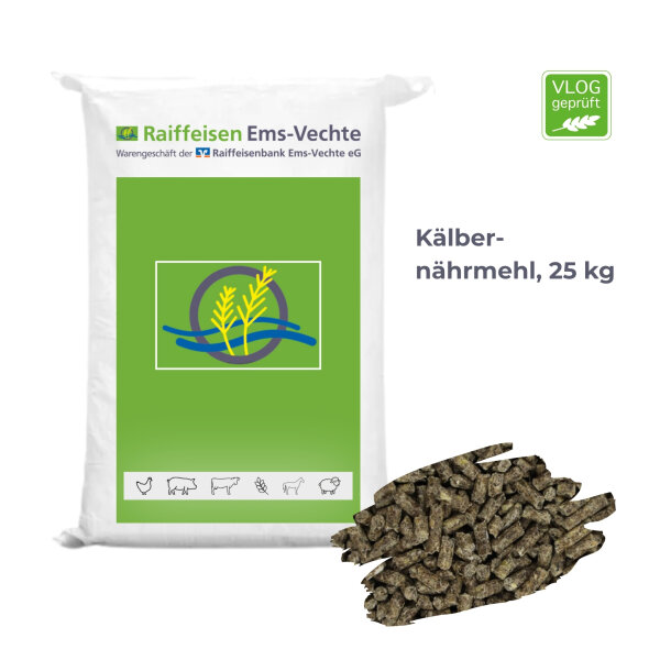 Kälbernährmehl 25 kg – Ergänzungsfuttermittel für Kälber