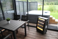 Elektro Heizgerät - AIRREX AH-720 effizienter Infrarotstrahler für Räume bis zu 100 m²