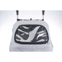 TRIXIE Fahrrad Anhänger mit Schnell-Falt-Funktion für Hunde | Größe M