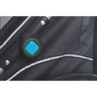 TRIXIE Fahrrad Anhänger mit Schnell-Falt-Funktion für Hunde | Größe M