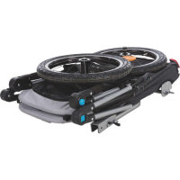 TRIXIE Fahrrad Anhänger mit Schnell-Falt-Funktion für Hunde | Größe M