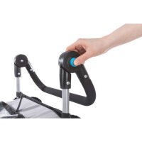 TRIXIE Fahrrad Anhänger mit Schnell-Falt-Funktion für Hunde | Größe M