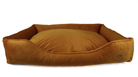 Petlando Hundebett "Paul" - Senfgelb, Größe M