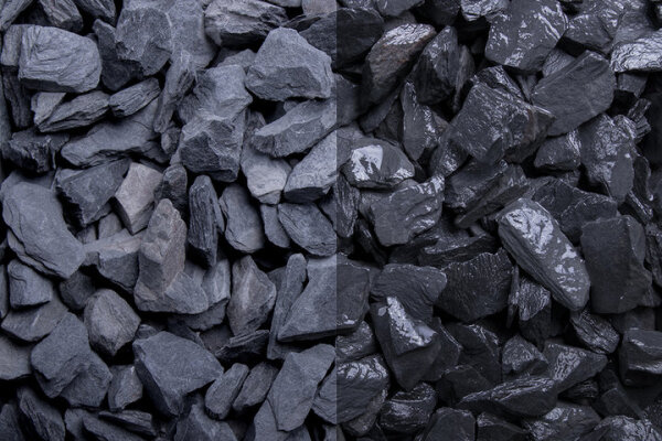 Splitt Canadian Slate schwarz 250 kg Big Bag 10-20 mm