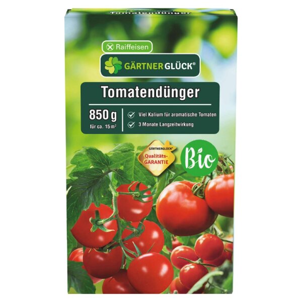 RAIFFEISEN GÄRTNERGLÜCK Bio Tomatendünger 0,85 kg