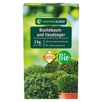 RAIFFEISEN GÄRTNERGLÜCK Bio Buchsbaum‑ und Ilexdünger 2 kg