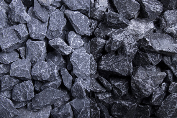 Splitt Nero Quarzit 750 kg Big Bag 16-22 mm