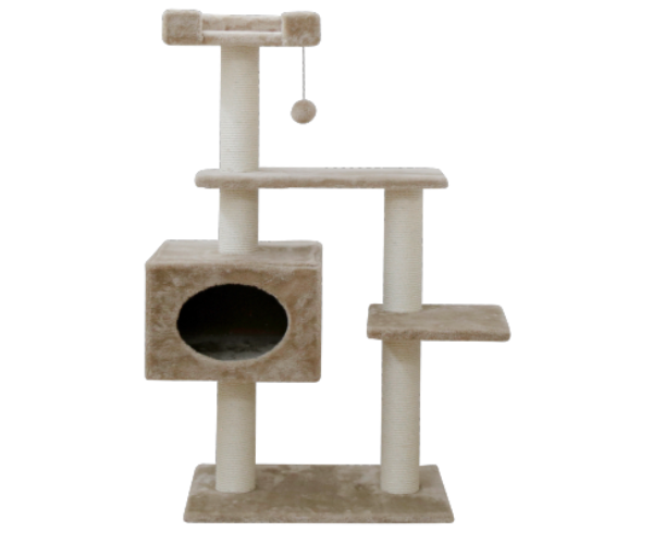 Katzenbaum Emmy von Kerbl Pet - Kompakter Kratzbaum mit Hhle, Sisals