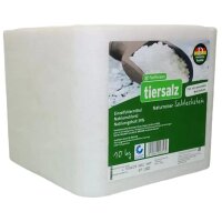 Naturreiner Salzleckstein 48 x 10 kg - Viehsalz für Nutztiere