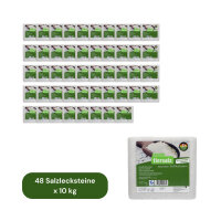 Naturreiner Salzleckstein für Nutztiere 48 x 10 kg