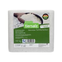 Naturreiner Salzleckstein für Nutztiere 48 x 10 kg