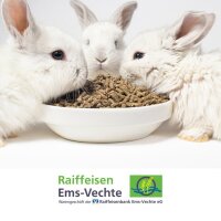 EVita Kaninchenfutter Pellets 36 x 20 kg – Alleinfuttermittel für Kaninchen