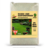 NPK Rasen- und Gartendünger 40 x 25 kg – 10+8+16 (+5 +12)