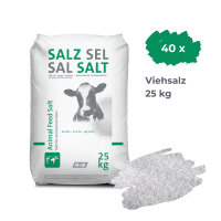 ESCO Viehsalz 40 x 25 kg Natriumchlorid