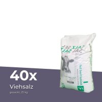 Viehsalz 40 x 25 kg – Natriumchlorid...