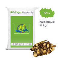 Kälbermüsli 30 x 25 kg – Ergänzungsfuttermittel für Kälber