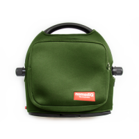 NomadiQ Schutztasche Grün mit Vordertasche