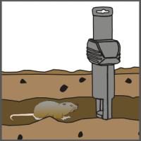 SWISSINNO SuperCat Wühlmausfalle PRO | Effektive Wühlmausbekämpfung ohne Köder