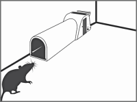 SWISSINNO No See No Touch Mausefalle – Hygienisch & Berührungsfrei