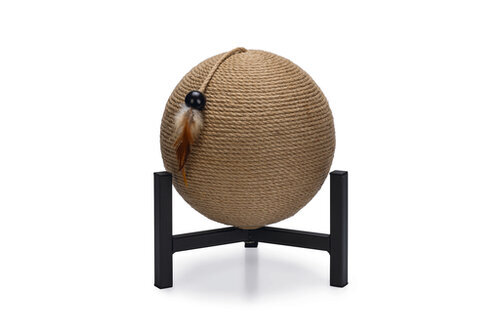 DESIGNED BY LOTTE Kratzball Tyra | Stilvoller Kratz- und Spielball für Katzen