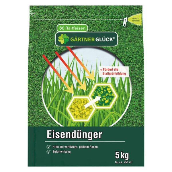 RAIFFEISEN GÄRTNERGLÜCK Eisendünger | 5 kg