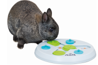 TRIXIE Strategiespiel für Kaninchen & Meerschweinchen | Slide & Fun Board