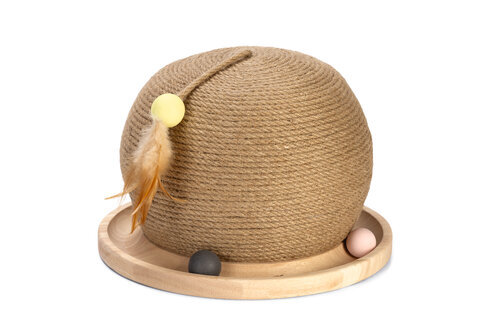 DESIGNED BY LOTTE Kratz- und Spielball „Mila“ | Kratzspaß & Spielvergnügen