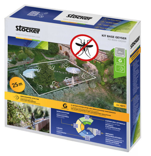 Mückenschutz Geyser Kit Base 25m für Stocker Geyser Nebulisator 4211