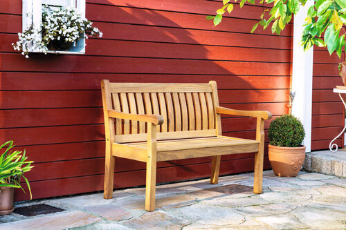 Bank Oslo großzügige 2-Sitzer-Gartenbank