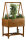 DOBAR Hochbeet Magic Kubus mit Rankgitter – ergonomisches Pflanzbeet aus Holz