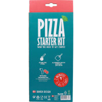 Pizza Starter Set 3 Teilig: Thermometer, Pizzaschneider und Pizzaheber von Cozze