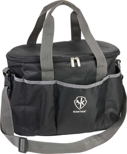 KANTRIE Putztasche Schwarz | Ordnung & Stabilität für deine Pferdepflege