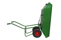 Growi Kippkuli 450 l - pulverbeschichtete Schubkarre
